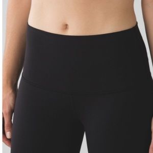LULULEMON wunder under pant hi-rise in black size 4